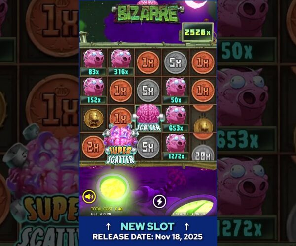 Bizarre New Slot Release