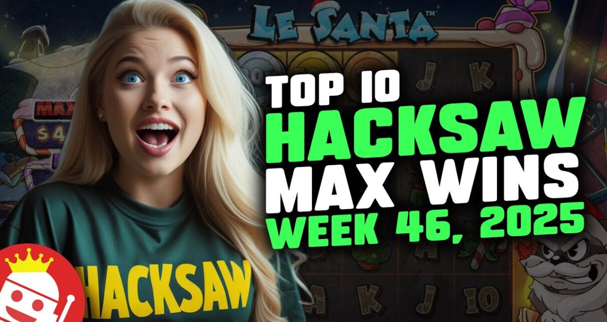 Big Win: Top 10 Hacksaw Gaming Max Wins of Week 46 2025 Real Player Wins Big Win: Top 10 Hacksaw Gaming Max Wins of Week 46 2025 Real Player Wins
