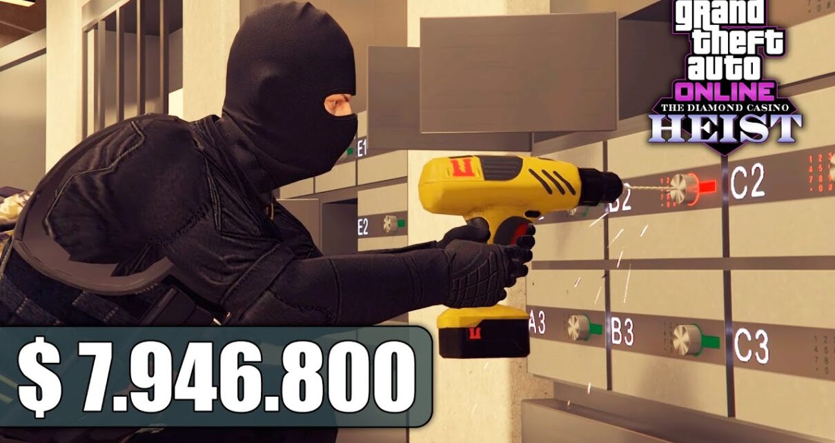 Big Win from a Grand Robbery at a Casino in GTA Online Big Win from a Grand Robbery at a Casino in GTA Online