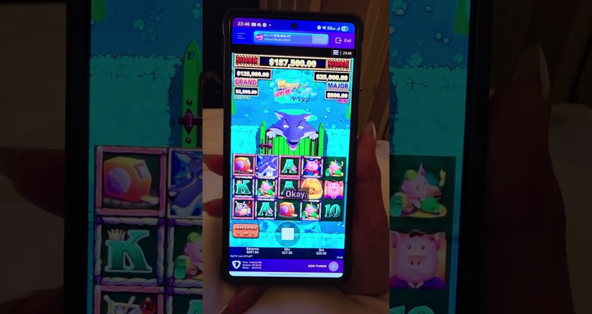 Big Win in Insane Huff and Lots of Puff Bonus Big Win in Insane Huff and Lots of Puff Bonus