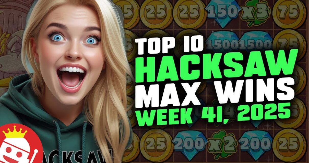 Big Win in the Top 10 Hacksaw Gaming Max Wins of Week 41 2025 Real Player Wins Big Win in the Top 10 Hacksaw Gaming Max Wins of Week 41 2025 Real Player Wins