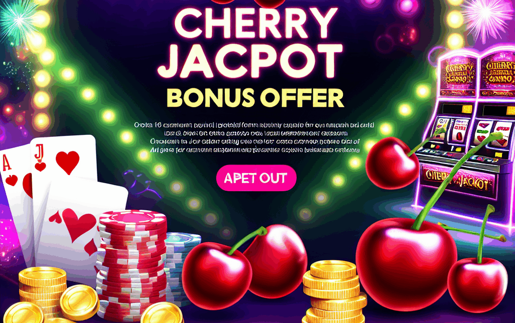 Cherry Jackpot Casino Bonus Offer Cherry Jackpot Casino Bonus Offer