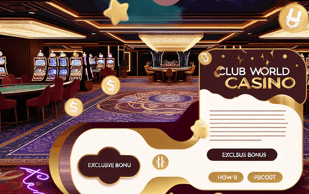 Club World Casino: Exclusive Bonus Offer Club World Casino: Exclusive Bonus Offer