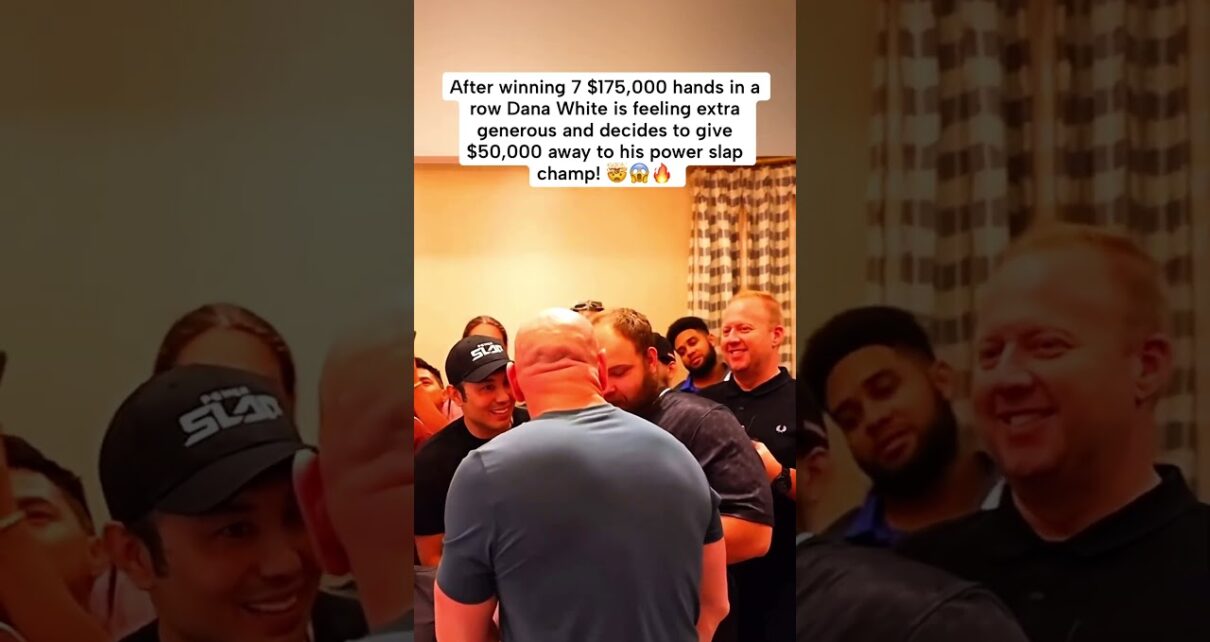 Dana White Gives Away ,000 at the Casino When on a Huge Winning Streak Big Win Dana White Gives Away ,000 at the Casino When on a Huge Winning Streak Big Win