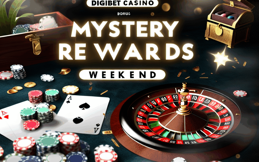 Digibet Casino Bonus: Mystery Rewards Weekend Digibet Casino Bonus: Mystery Rewards Weekend