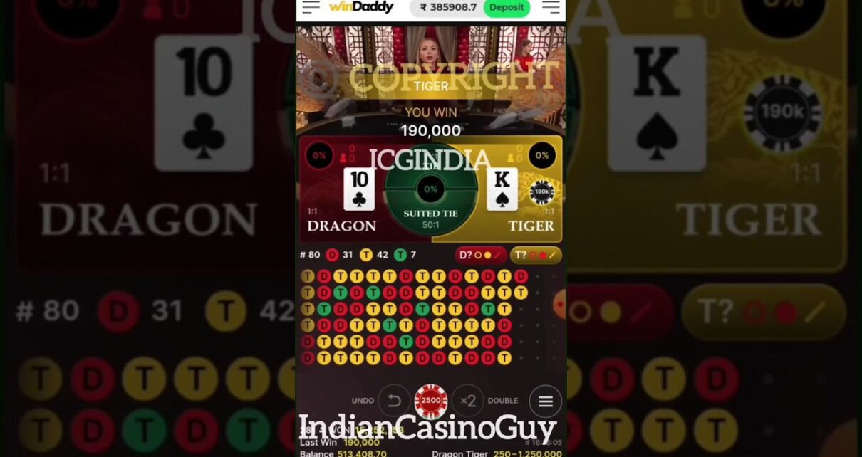 Dragon Tiger Evolution Gameplay Big Win Online Casino Slots Casino Games Dragon vs Tiger Winning Tricks Dragon Tiger Evolution Gameplay Big Win Online Casino Slots Casino Games Dragon vs Tiger Winning Tricks