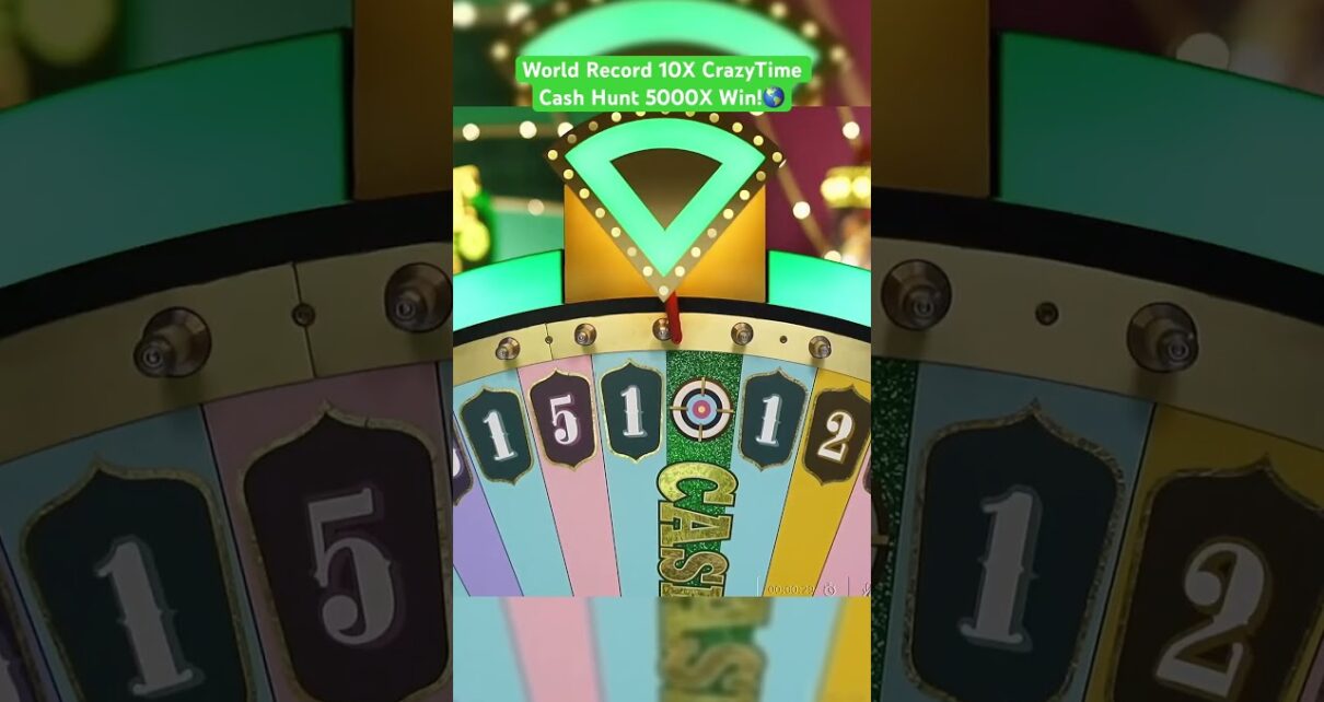 World Record 10X CrazyTime Cash Hunt 5000X Win! Big Win World Record 10X CrazyTime Cash Hunt 5000X Win! Big Win