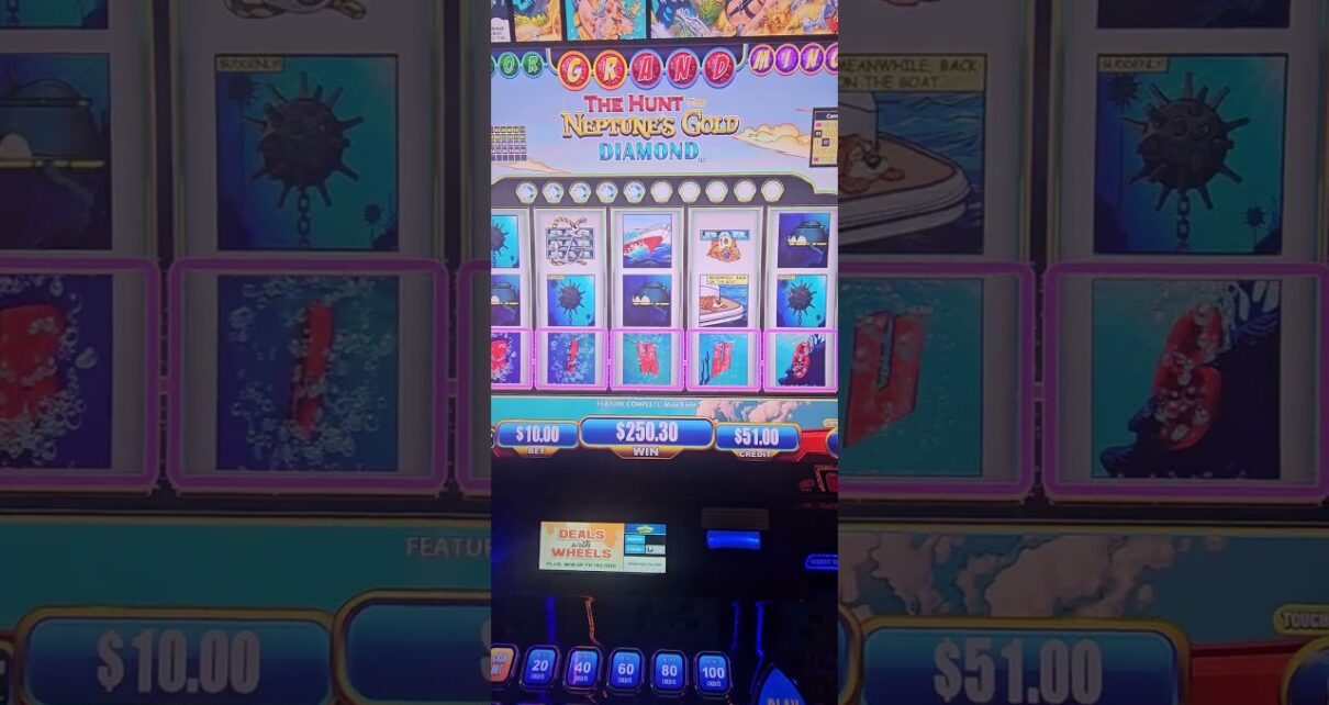a Roll on Progressive Neptunes Big Win a Roll on Progressive Neptunes Big Win