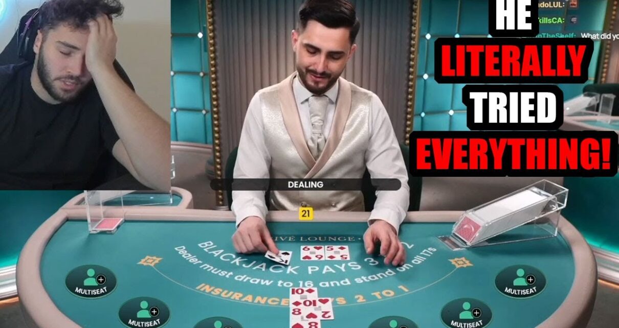 Adin Literally Tries Anything and Everything for a Big Win Adin Literally Tries Anything and Everything for a Big Win