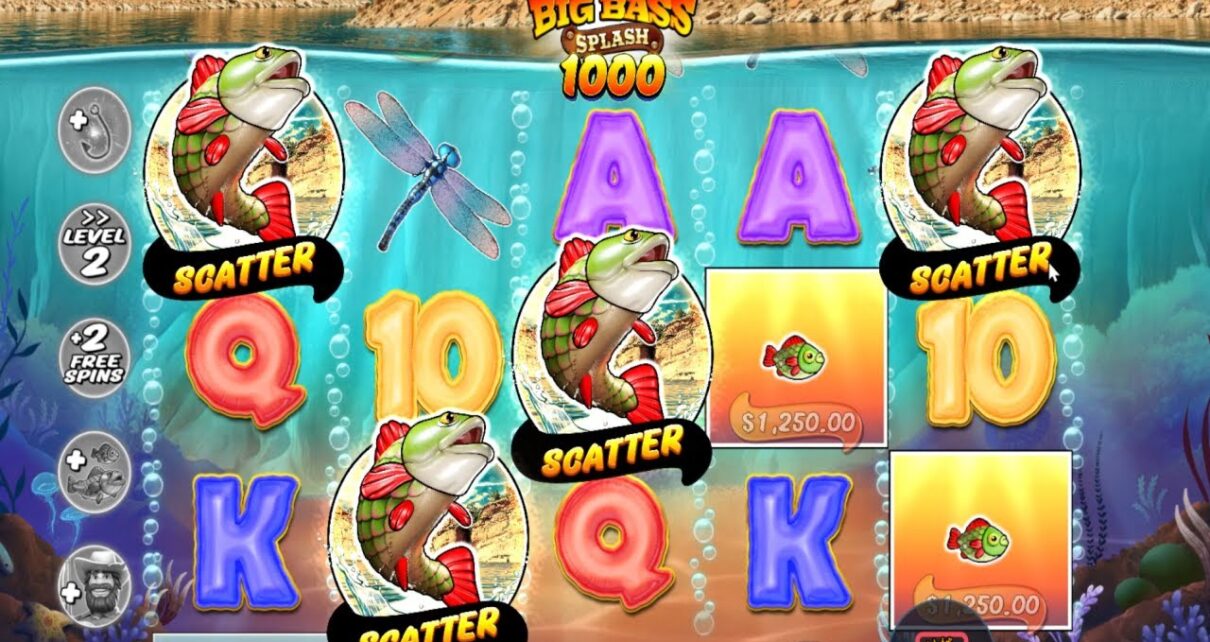 Big Win at Big Bass Splash Epic Game with 4 Scatters Bonus Buy and 15 Free Spins Online Slot Big Win at Big Bass Splash Epic Game with 4 Scatters Bonus Buy and 15 Free Spins Online Slot