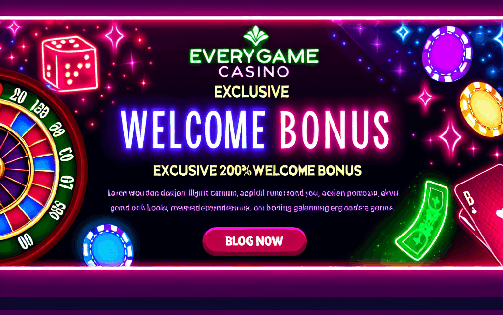 Everygame Casino: Exclusive 200% Welcome Bonus Everygame Casino: Exclusive 200% Welcome Bonus