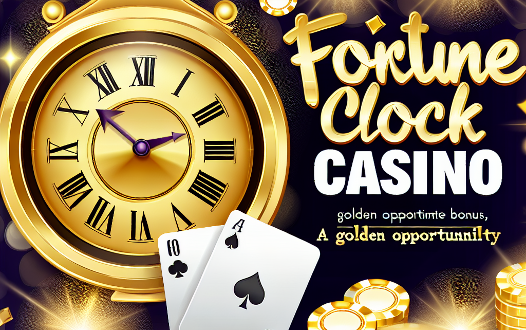 Fortune Clock Casino: A Golden Opportunity Bonus Fortune Clock Casino: A Golden Opportunity Bonus