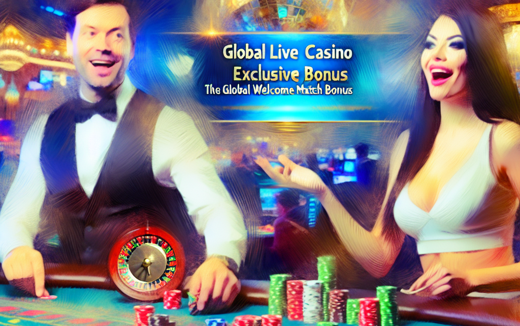 Global Live Casino Exclusive Bonus: The Global Welcome Match Bonus Global Live Casino Exclusive Bonus: The Global Welcome Match Bonus