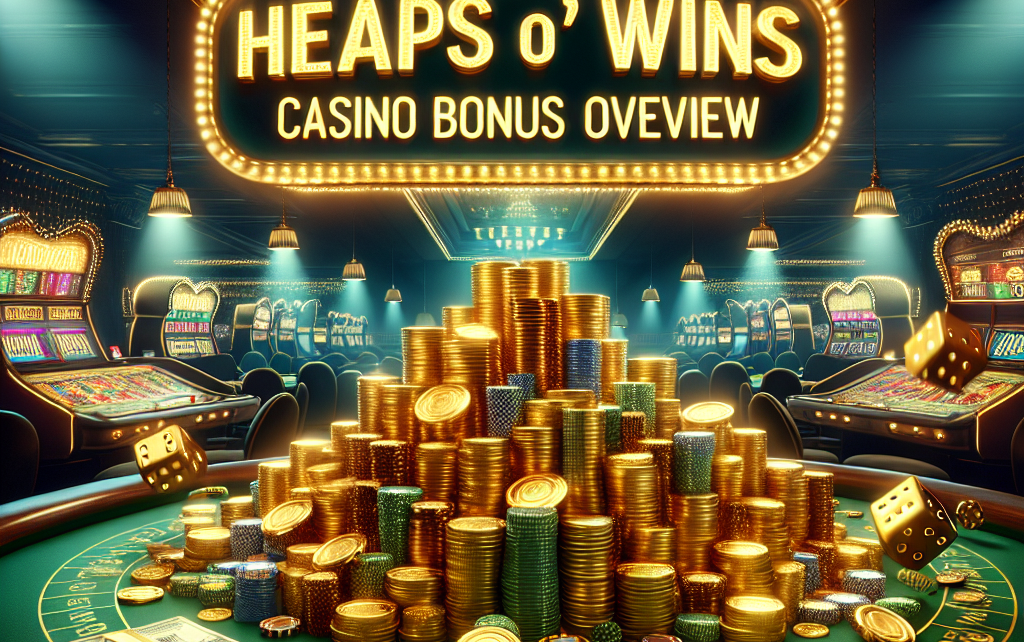 Heaps O Wins Casino Bonus Overview Heaps O Wins Casino Bonus Overview