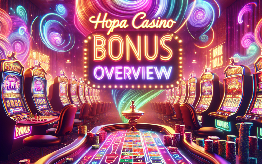 Hopa Casino Bonus Overview Hopa Casino Bonus Overview