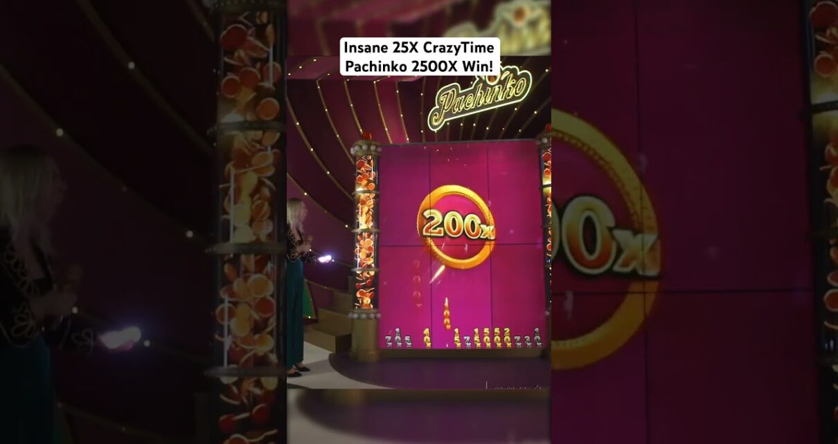 Insane 25X Crazy Time Pachinko 2500X Win! Big Win Insane 25X Crazy Time Pachinko 2500X Win! Big Win