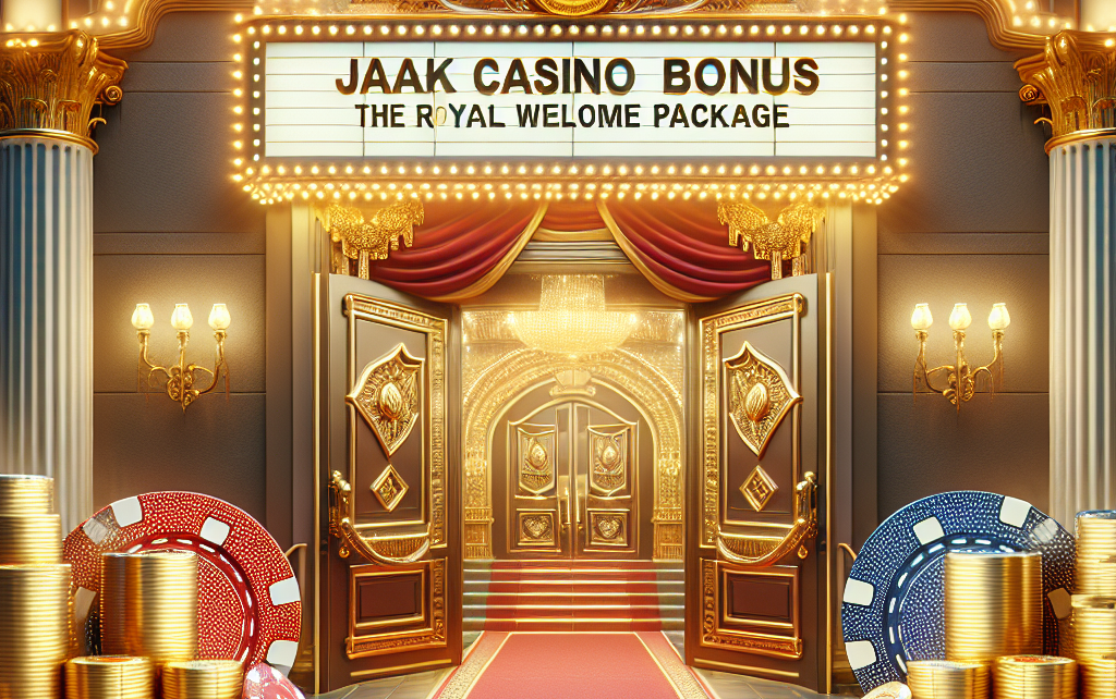 Jaak Casino Bonus: The Royal Welcome Package Jaak Casino Bonus: The Royal Welcome Package