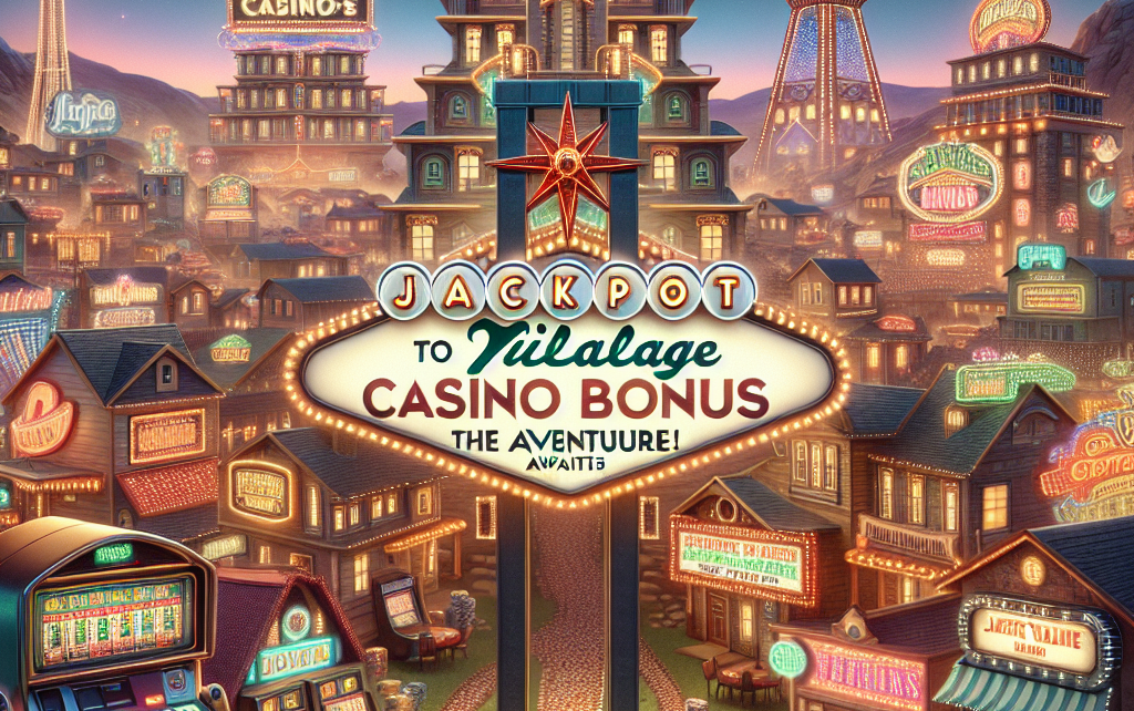 Jackpot Village Casino Bonus: The Adventure Awaits! Jackpot Village Casino Bonus: The Adventure Awaits!