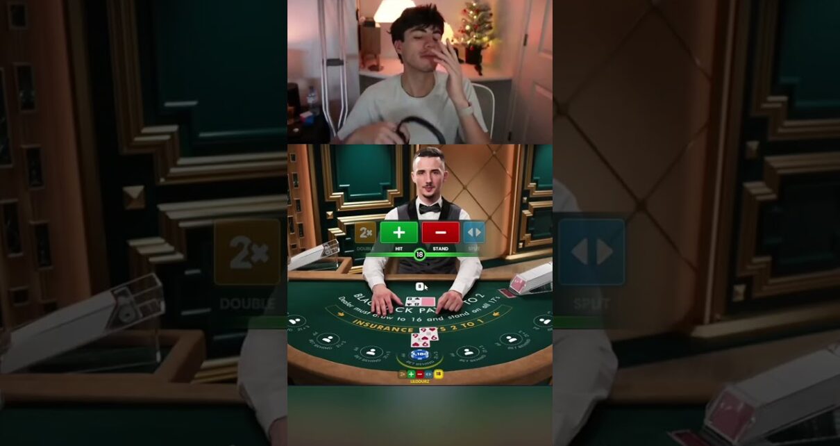 Streamer Gets Busted After Going All In at Blackjack – Big Win Streamer Gets Busted After Going All In at Blackjack – Big Win