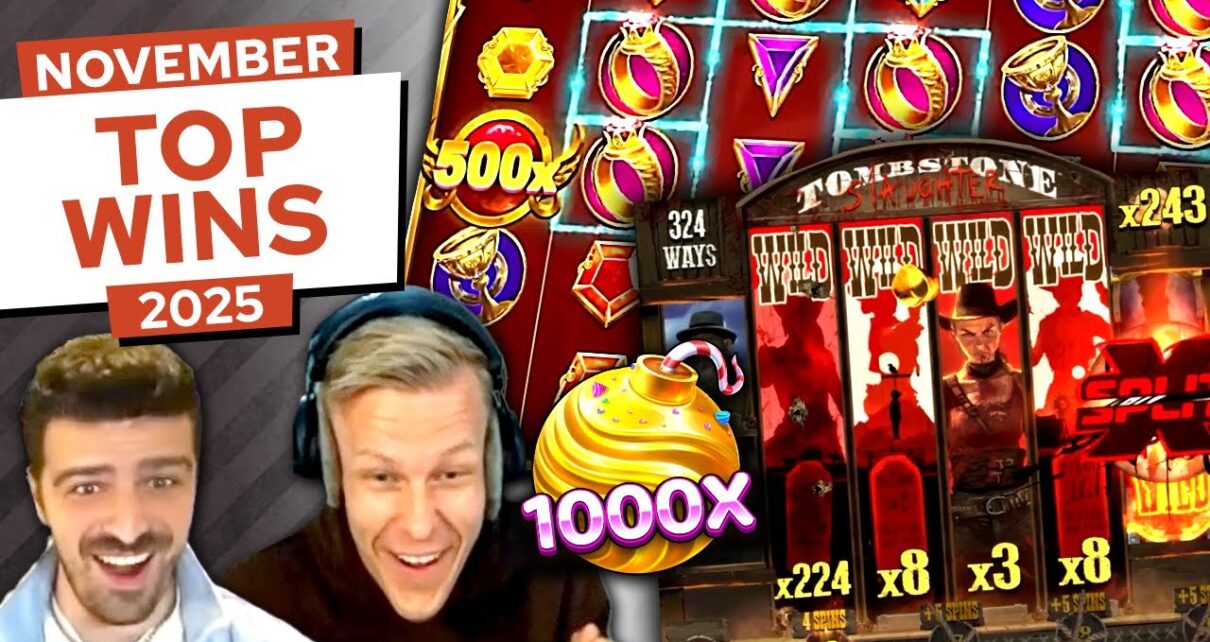 Top 10 Big Wins of November 2025 Top 10 Big Wins of November 2025