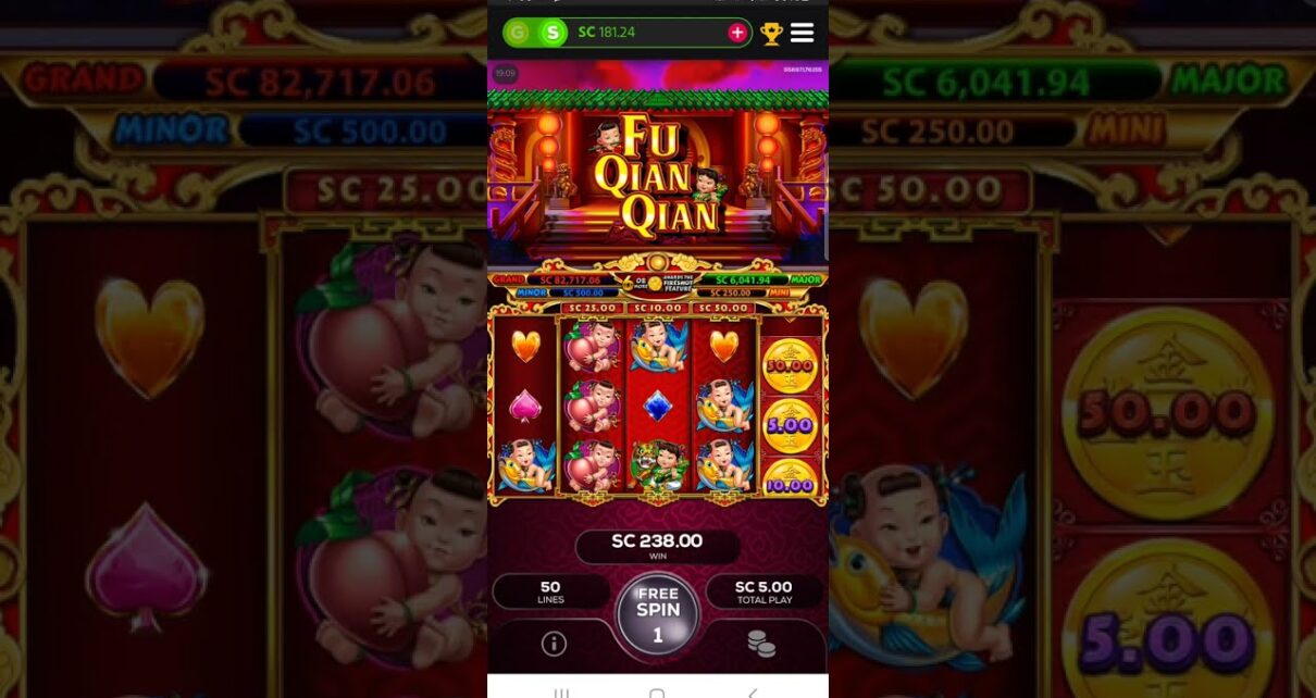 Big Win at Chumba Casino with a 5.00 SC Bet Bonus on Fu Qian Qian. How did it go? Big Win at Chumba Casino with a 5.00 SC Bet Bonus on Fu Qian Qian. How did it go?