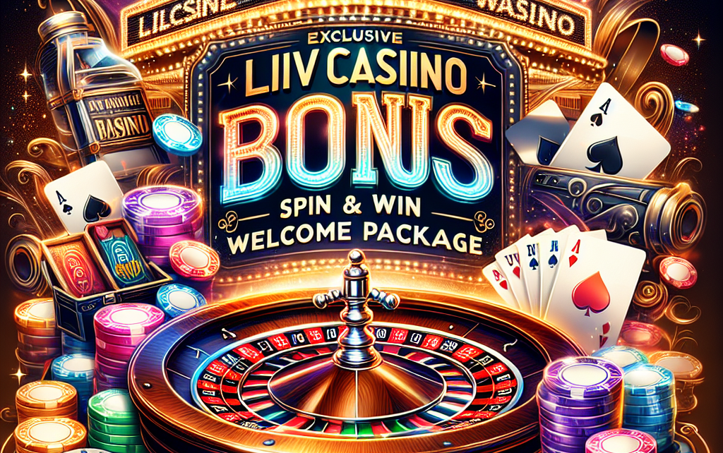 Exclusive LiveCasino Bonus: Spin & Win Welcome Package Exclusive LiveCasino Bonus: Spin & Win Welcome Package
