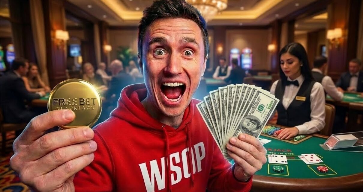 I gambled 00 on Free Bet Blackjack and achieved a big win! I gambled 00 on Free Bet Blackjack and achieved a big win!