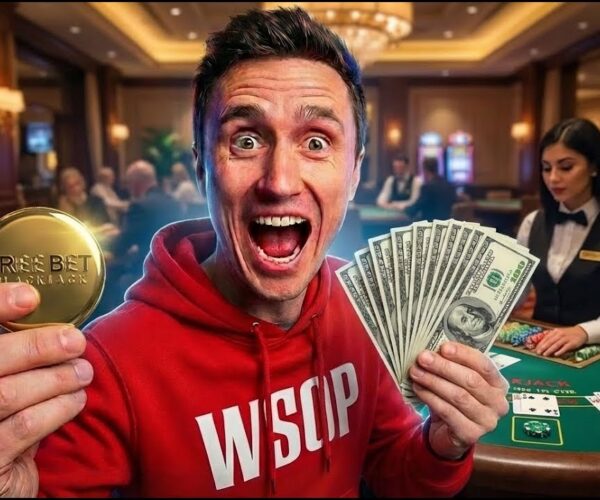 I gambled 00 on Free Bet Blackjack and achieved a big win!