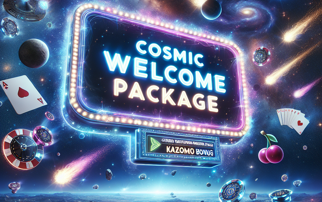 Kazoom Casino Bonus: The Cosmic Welcome Package Kazoom Casino Bonus: The Cosmic Welcome Package
