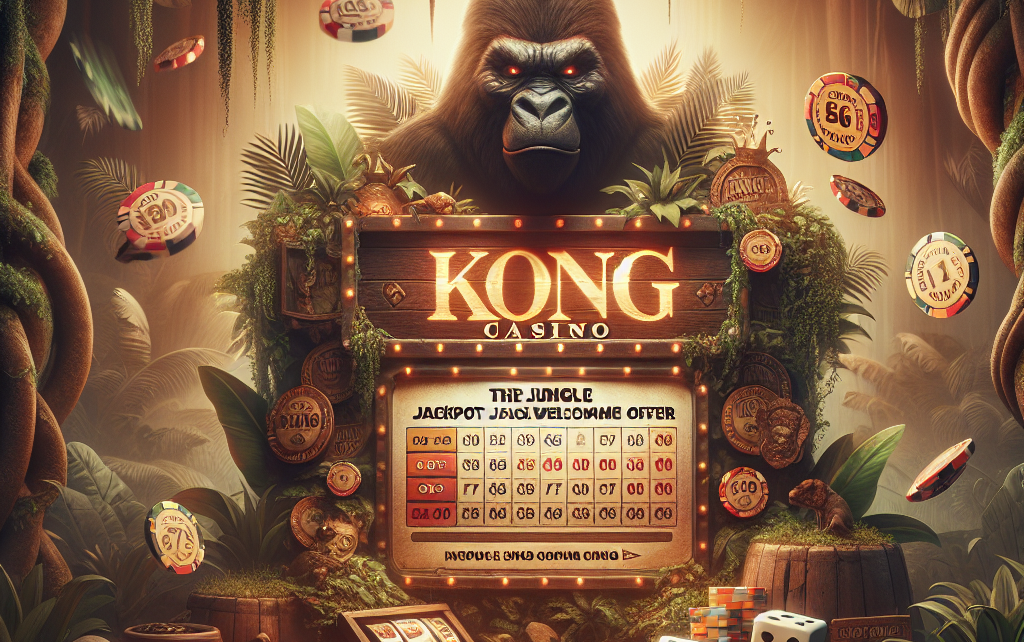 Kong Casino Bonus: The Jungle Jackpot Welcome Offer Kong Casino Bonus: The Jungle Jackpot Welcome Offer
