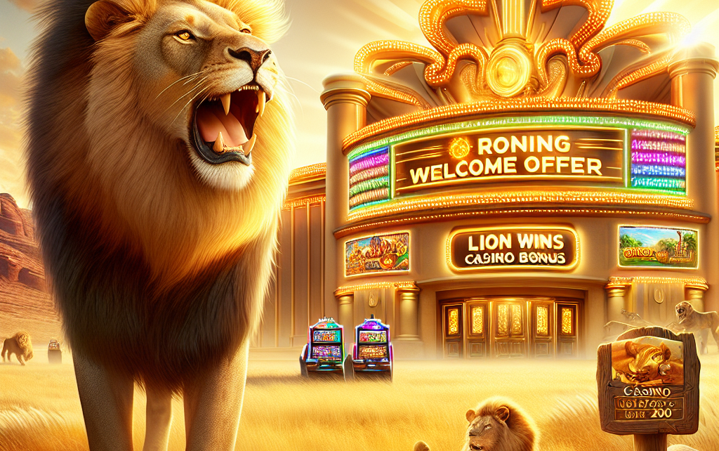 Lion Wins Casino Bonus: Roaring Welcome Offer Lion Wins Casino Bonus: Roaring Welcome Offer