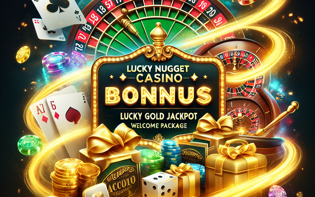 Lucky Nugget Casino Bonus: Lucky Gold Jackpot Welcome Package Lucky Nugget Casino Bonus: Lucky Gold Jackpot Welcome Package