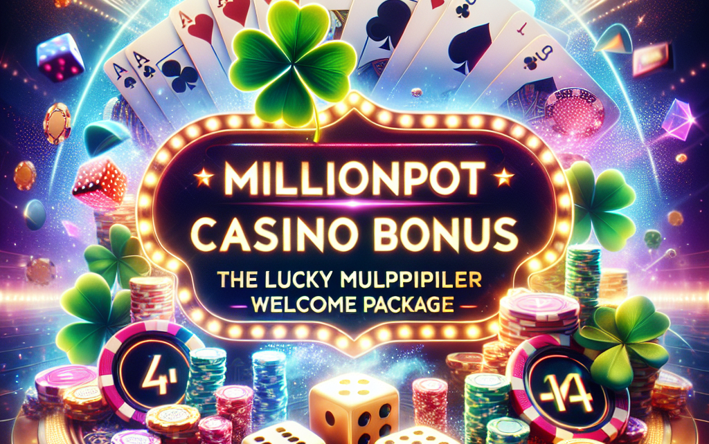 Millionpot Casino Bonus: The Lucky Multiplier Welcome Package Millionpot Casino Bonus: The Lucky Multiplier Welcome Package