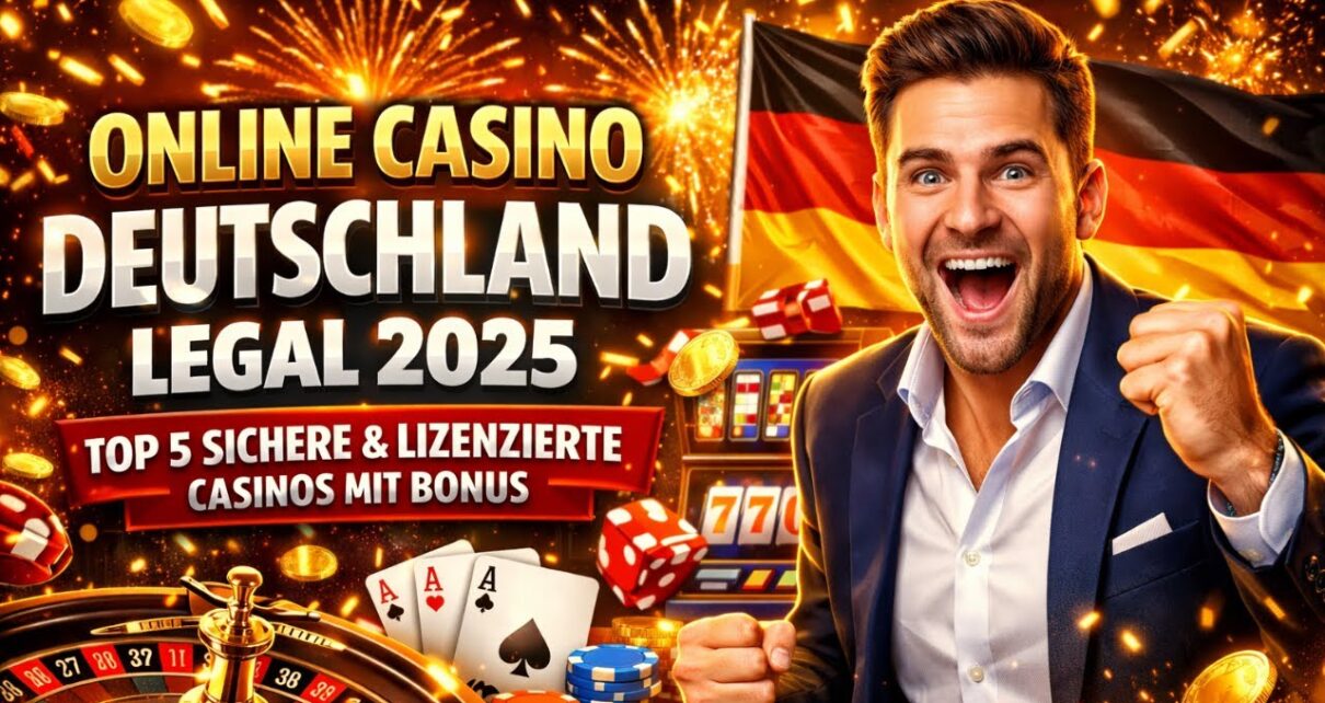 Online Casino Germany Legal 2025 – Top 5 Secure and Licensed Casinos with Bonus for Big Win Online Casino Germany Legal 2025 – Top 5 Secure and Licensed Casinos with Bonus for Big Win