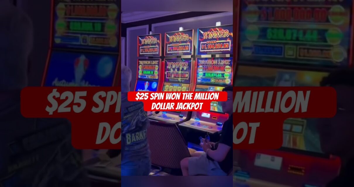 She won the million dollar grand jackpot Big Win She won the million dollar grand jackpot Big Win