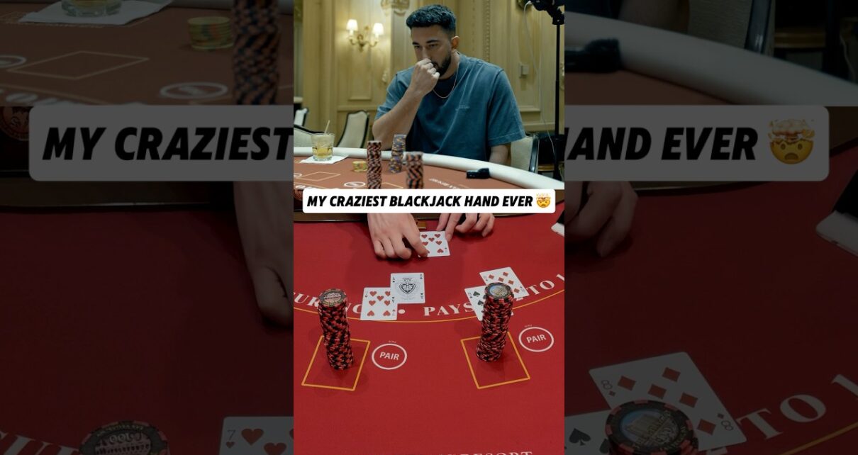 This just turned into a big win of ,000 blackjack hand in Las Vegas. This just turned into a big win of ,000 blackjack hand in Las Vegas.