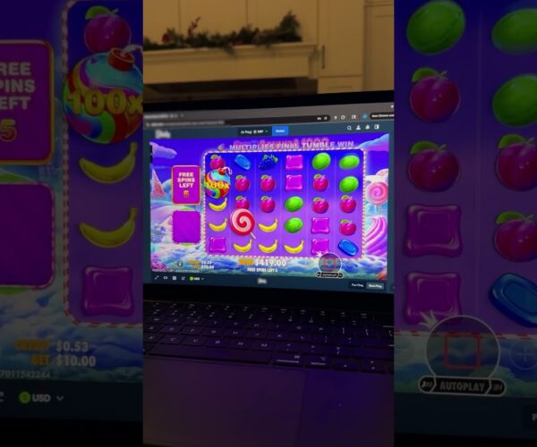 A big win with ,000 bonus buy on Sweet Bonanza 1000.