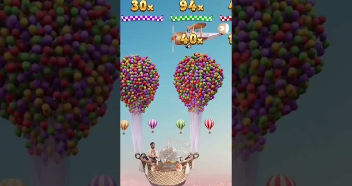 Baloon Race New Evolution Live Casino Game Big Win Baloon Race New Evolution Live Casino Game Big Win