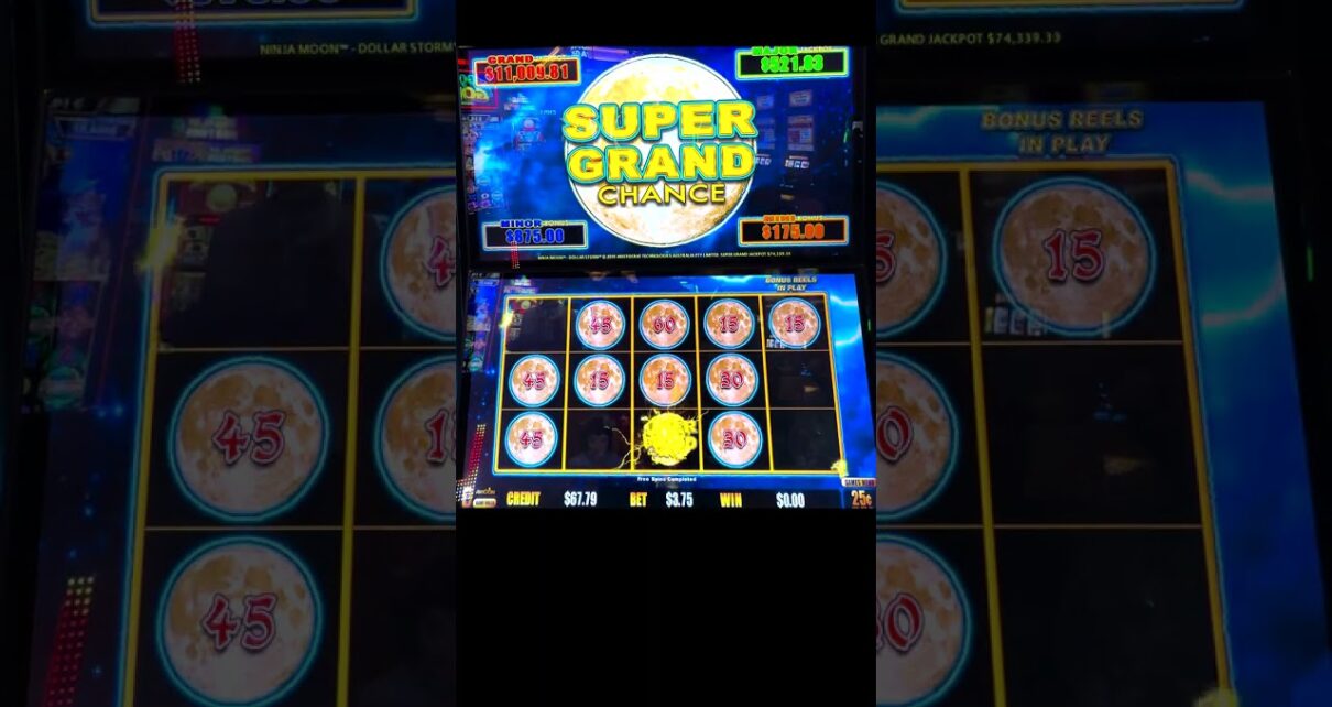 Big Win in Amazing Dollar Storm Ninja Moon Super Grand Chance Big Win in Amazing Dollar Storm Ninja Moon Super Grand Chance