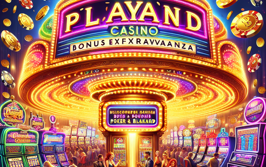 Playland Casino: Welcome Bonus Extravaganza Playland Casino: Welcome Bonus Extravaganza