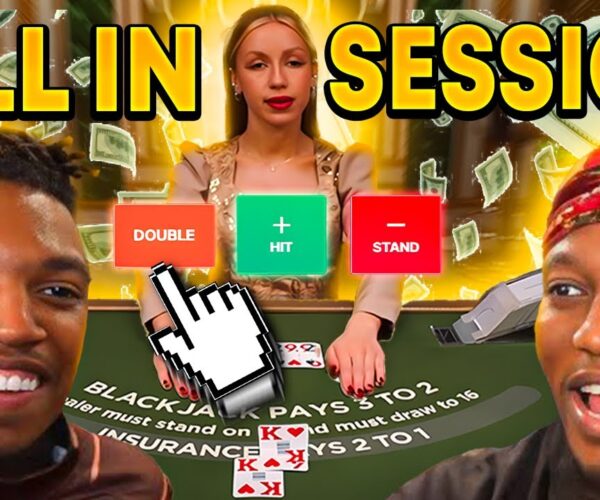 The Blackjack Run of a Lifetime with Zias and Blou Big Win