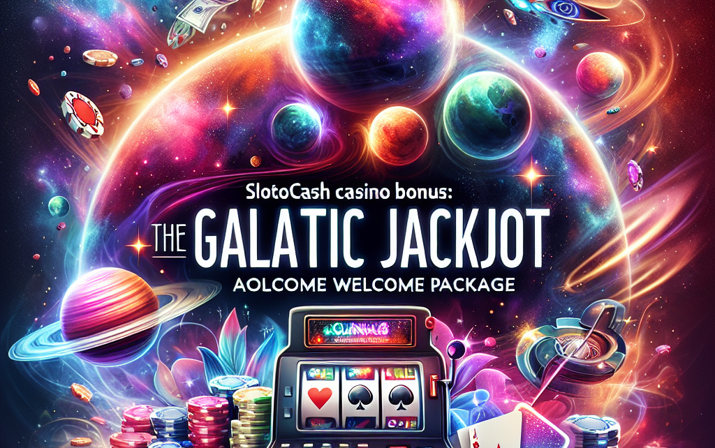 Slotocash Casino Bonus: The Galactic Jackpot Welcome Package Slotocash Casino Bonus: The Galactic Jackpot Welcome Package