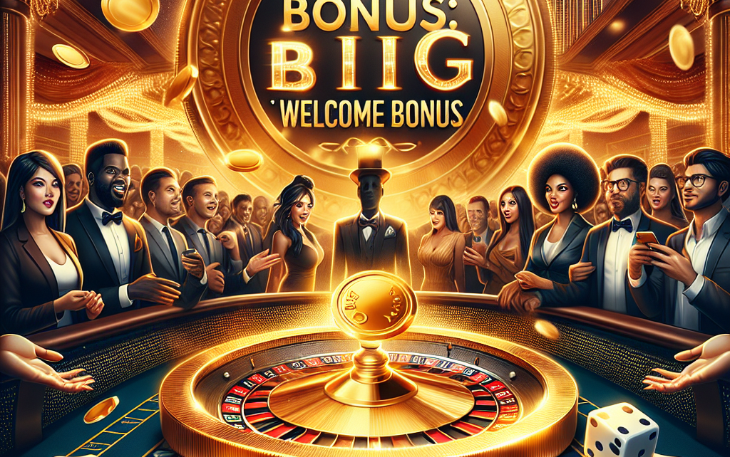 Bonus: Bet Big, Win Bigger Welcome Bonus Bonus: Bet Big, Win Bigger Welcome Bonus