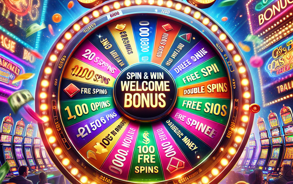 Casino Bonus: Spin & Win Welcome Bonus Casino Bonus: Spin & Win Welcome Bonus