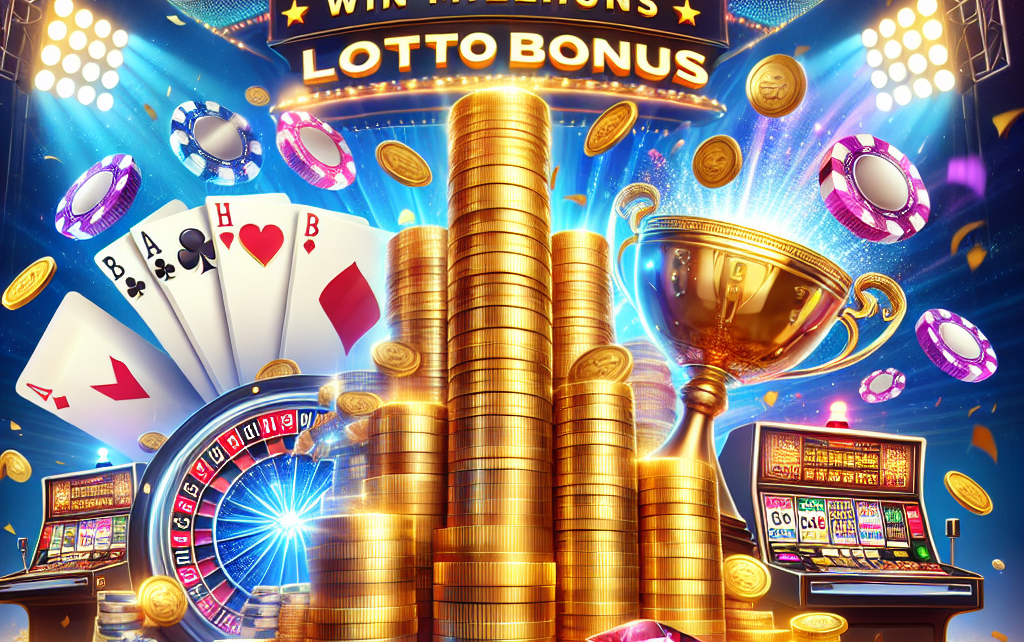 Casino Bonus: Win Millions Lotto Bonus Casino Bonus: Win Millions Lotto Bonus