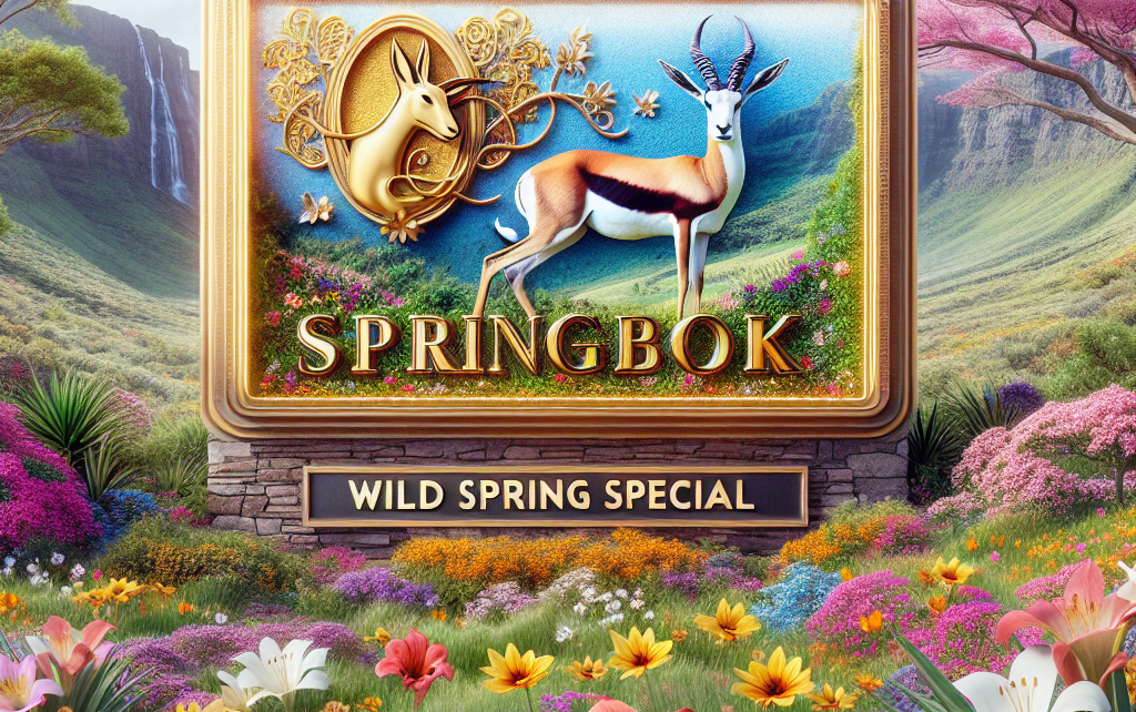 Springbok Casino Bonus: The Wild Spring Special Springbok Casino Bonus: The Wild Spring Special