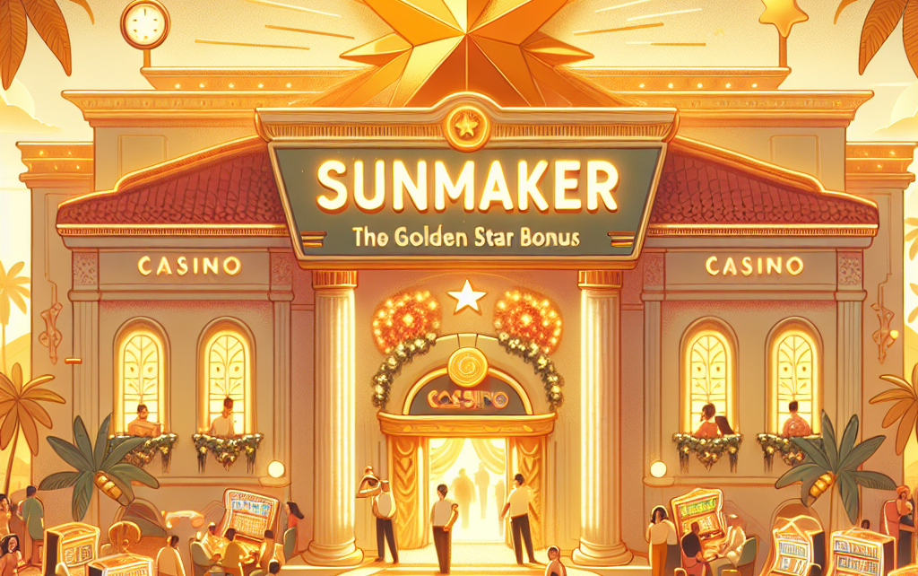 Sunmaker Casino: The Golden Star Bonus Sunmaker Casino: The Golden Star Bonus