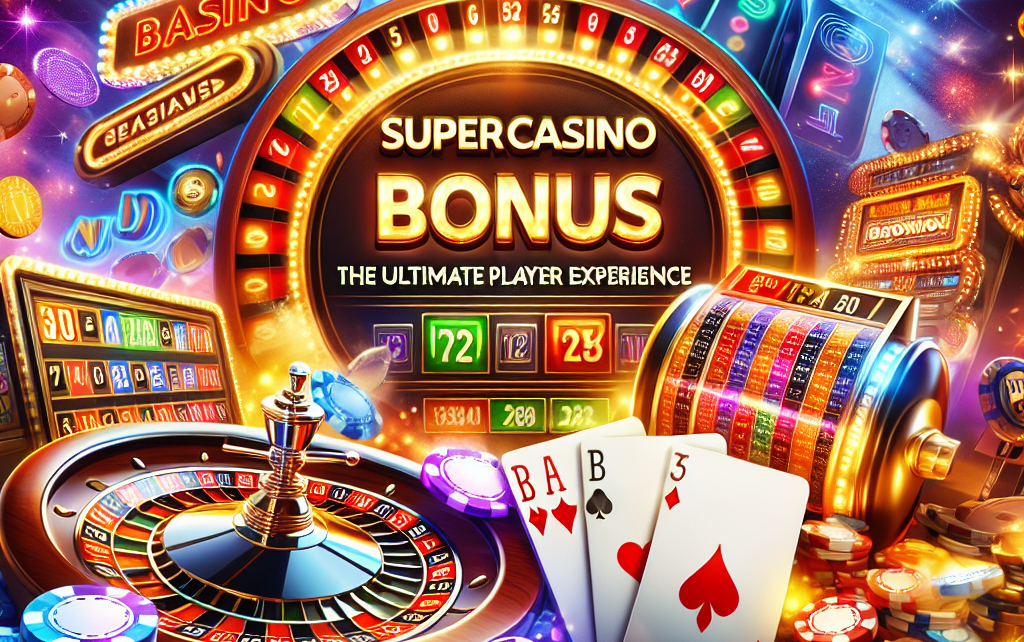 Supercasino Bonus: The Ultimate Player Experience Supercasino Bonus: The Ultimate Player Experience