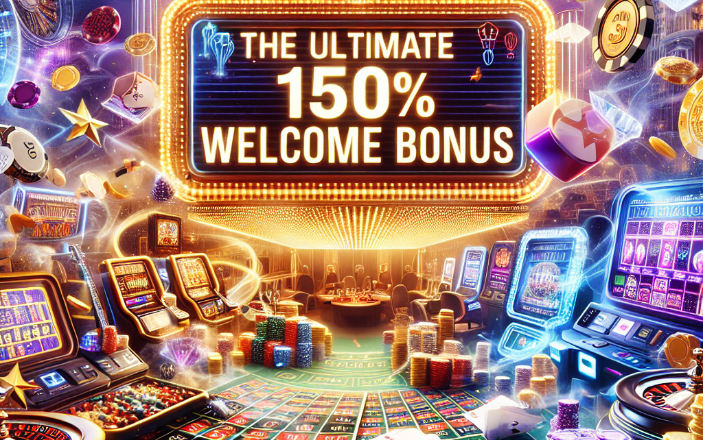 The Online Casino: The Ultimate 150% Welcome Bonus The Online Casino: The Ultimate 150% Welcome Bonus