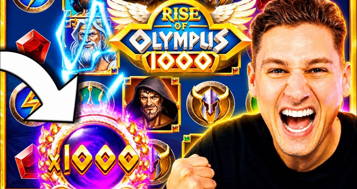 Big Win with 60K Hit in Rise of Olympus 1000! Big Win with 60K Hit in Rise of Olympus 1000!